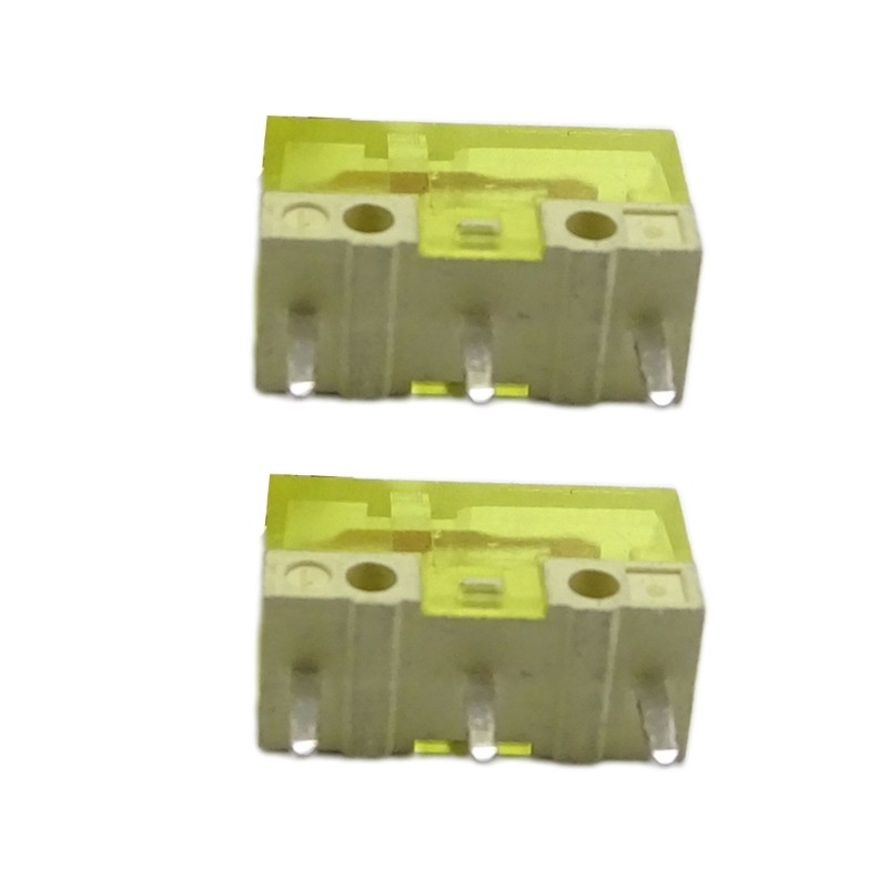 2PCs HUANO Mouse Microswitch 120 Million Clicks Life Mouse Button Micro Switches
