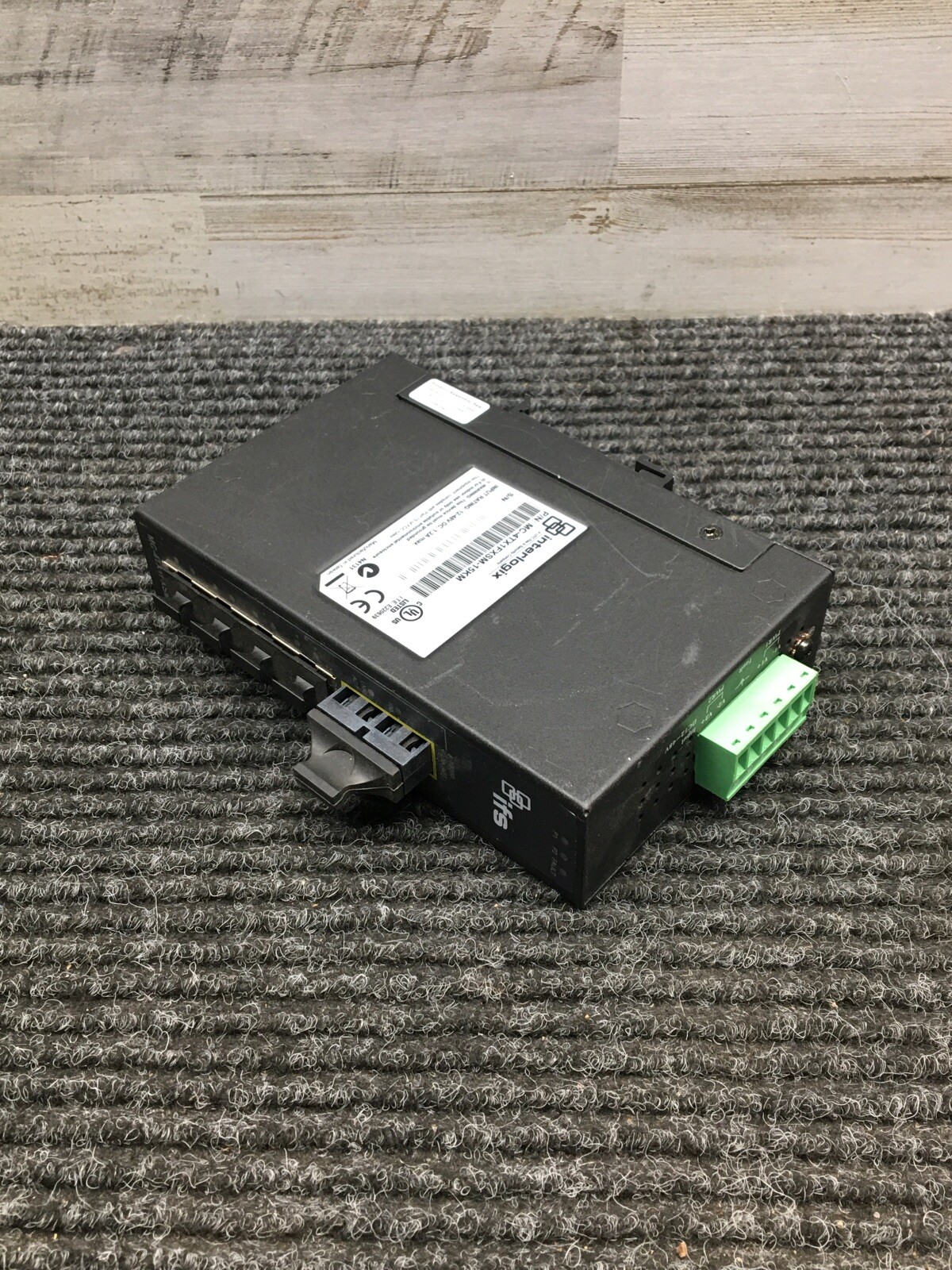 Used Interlogix MC-4TX1FXSM-15KM 4-Port Fast Ethernet Switch Unit