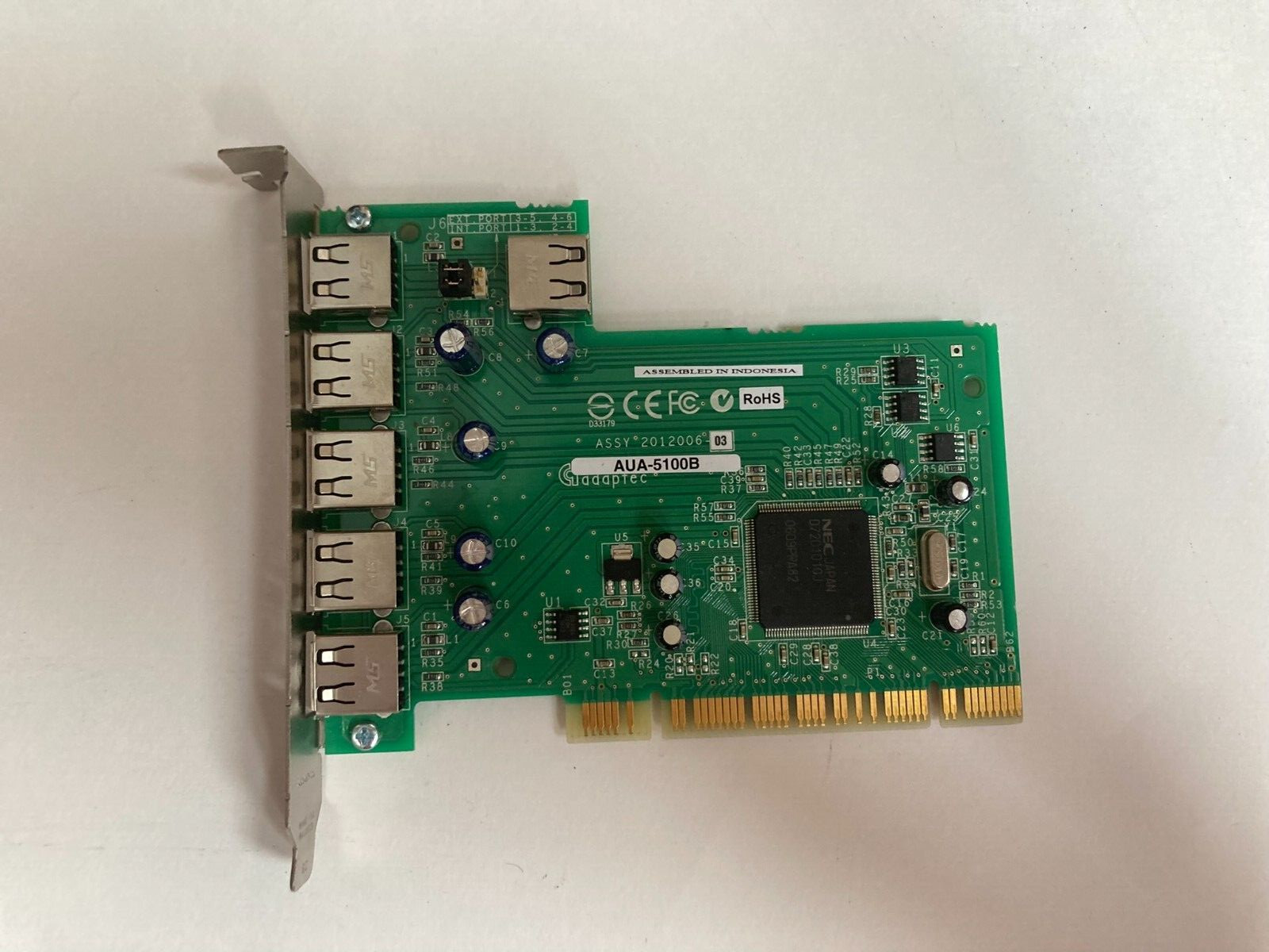 Adaptec AUA-5100B 2012006-03 USB Adapter