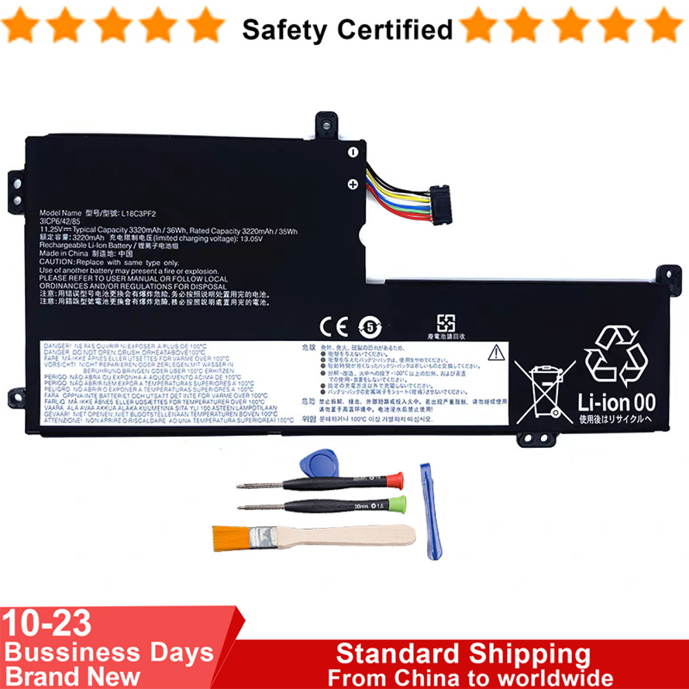 36WH L18C3PF2 L18M3PF2 L18D3PF1 Battery For Lenovo IdeaPad L340-17IWL L340-17API