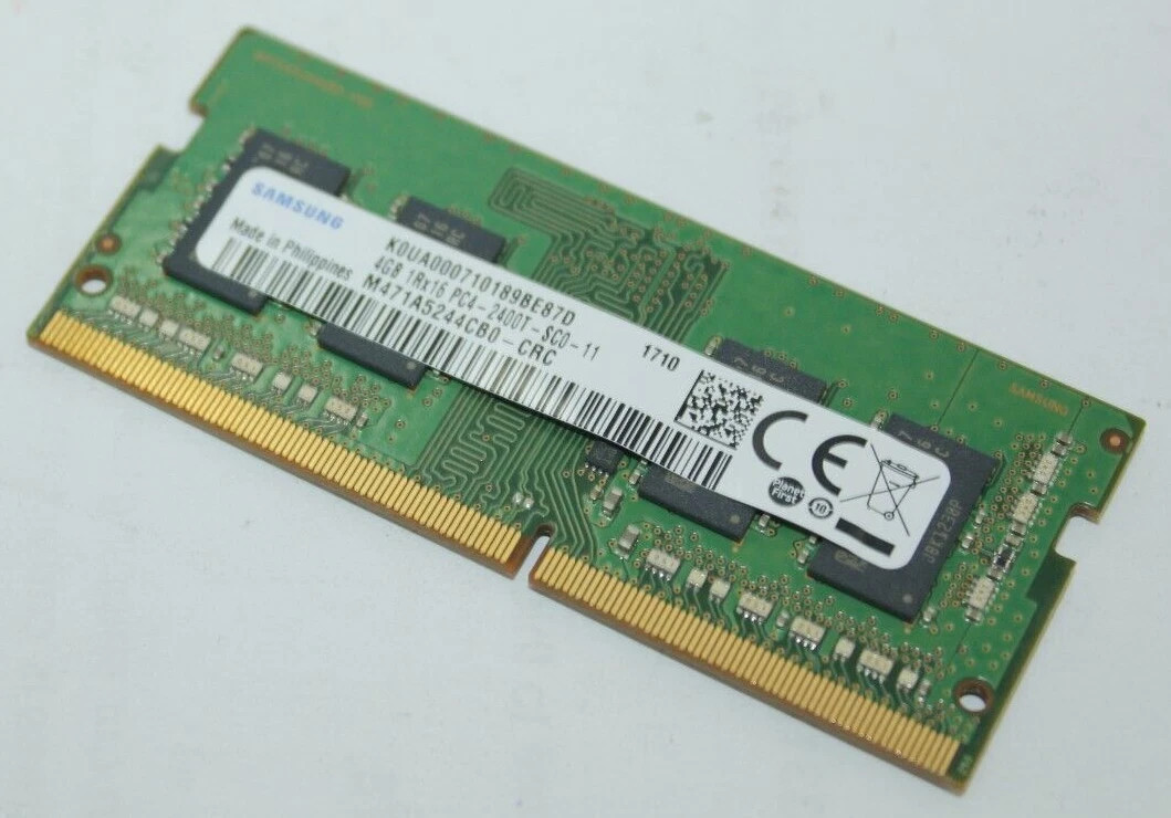 GREEN - SAMSUNG 4GB PC4-2400T DDR4 SODIMM 260-PIN LAPTOP MEMORY RAM