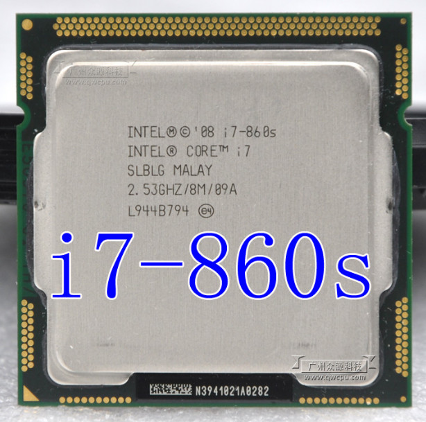 Intel Core i7-860S i7 860S 2.53 GHz Quad-Core (BV80605003210AD) Processor