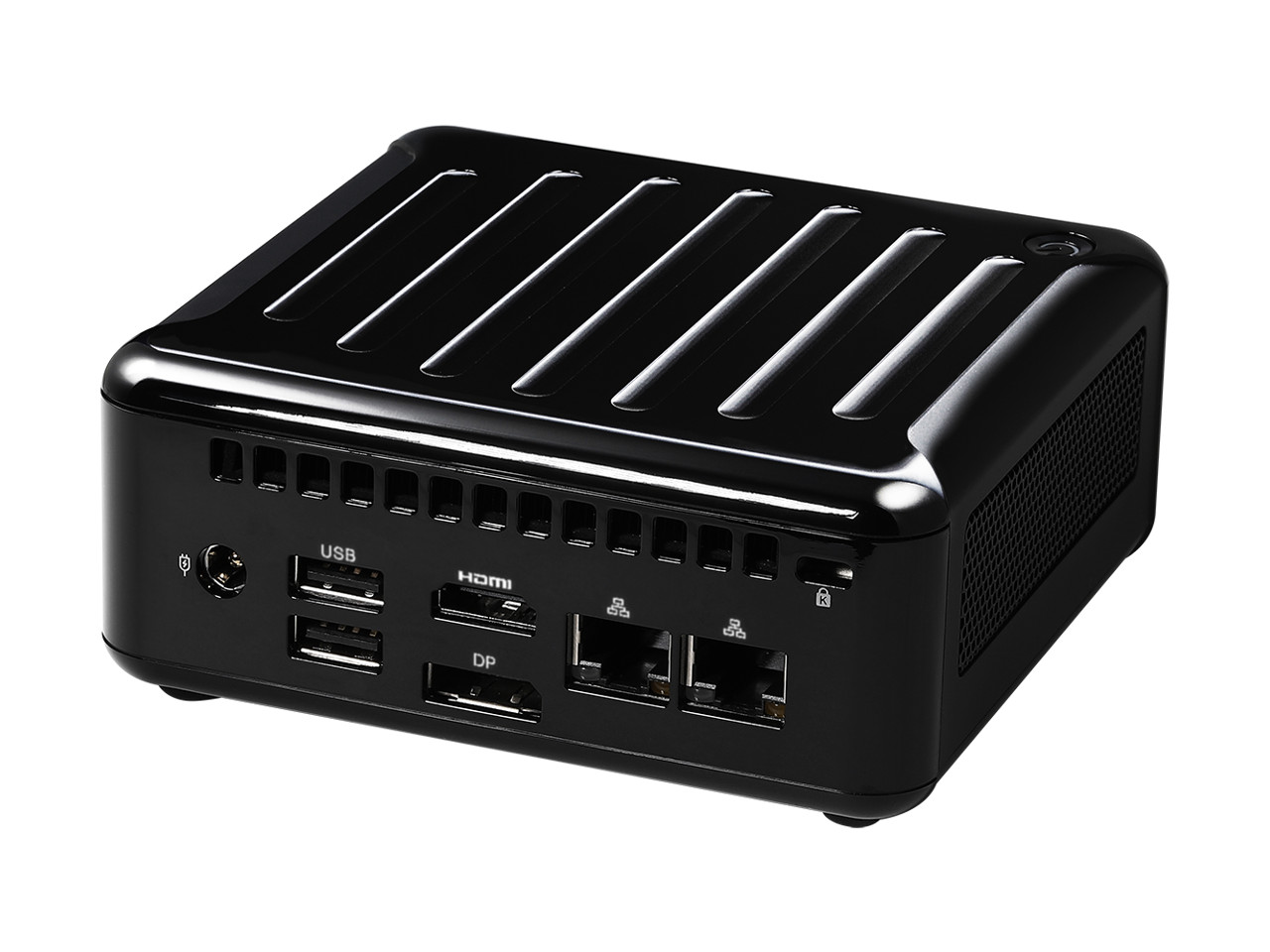 ASRock Industrial 4x4 BOX-7735U Black Fanned Embedded BOX PC