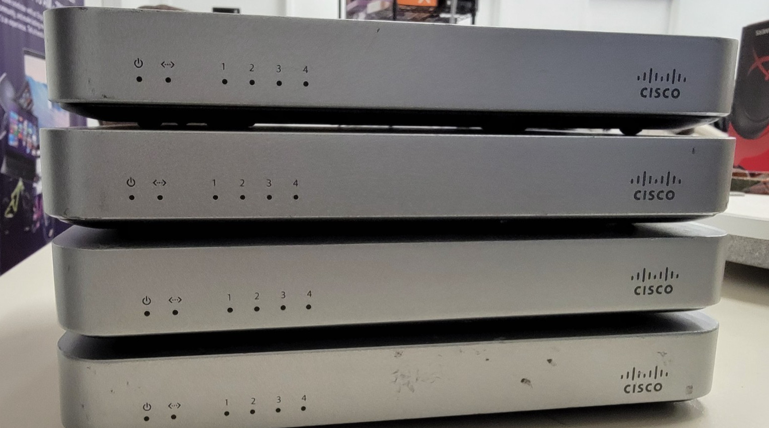 Lot of 18pcs Cisco Meraki MX60W five-port router used