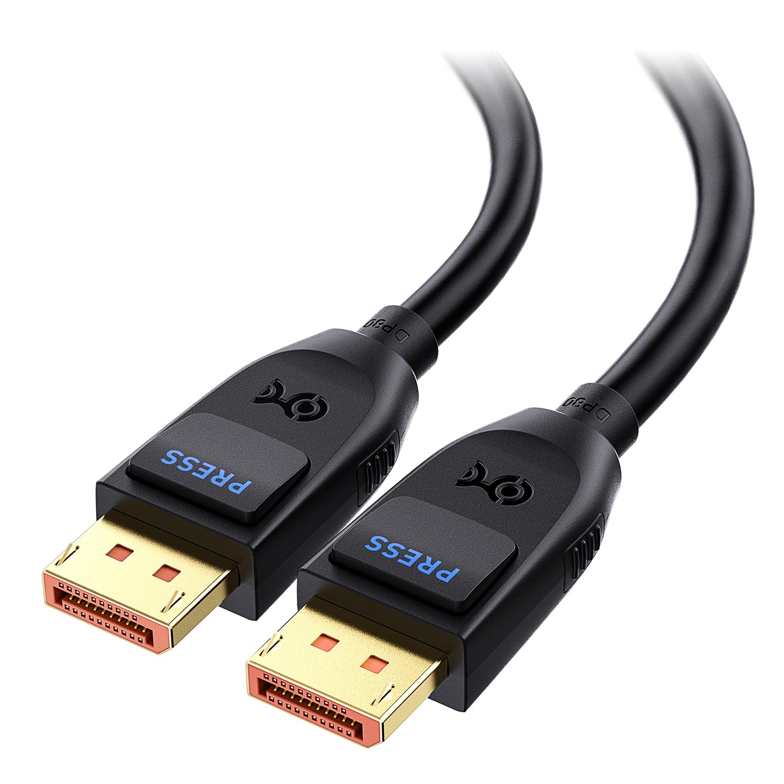 Cable Matters [VESA Certified] 80Gbps DisplayPort 2.1 Cable, 6.6ft / 2m