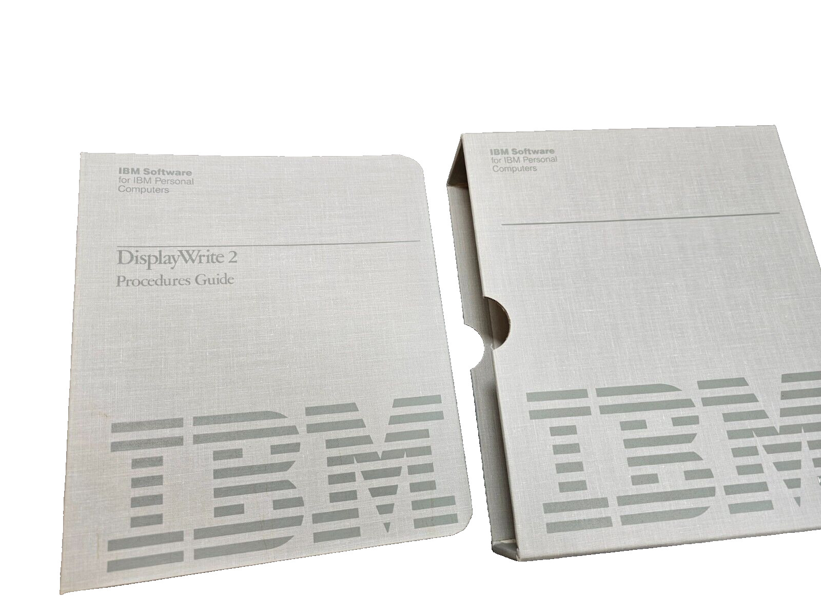 Rare Vintage 70's IBM Displaywrite 2 Procedures Guide Booklet