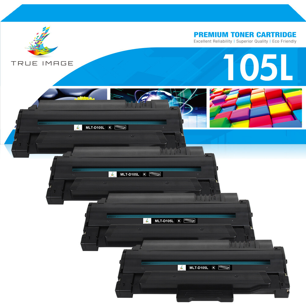 1-4PK MLT-D105L Toner for Samsung ML-1910 ML-1915 ML-2525 ML-2525W ML-2545 ML258