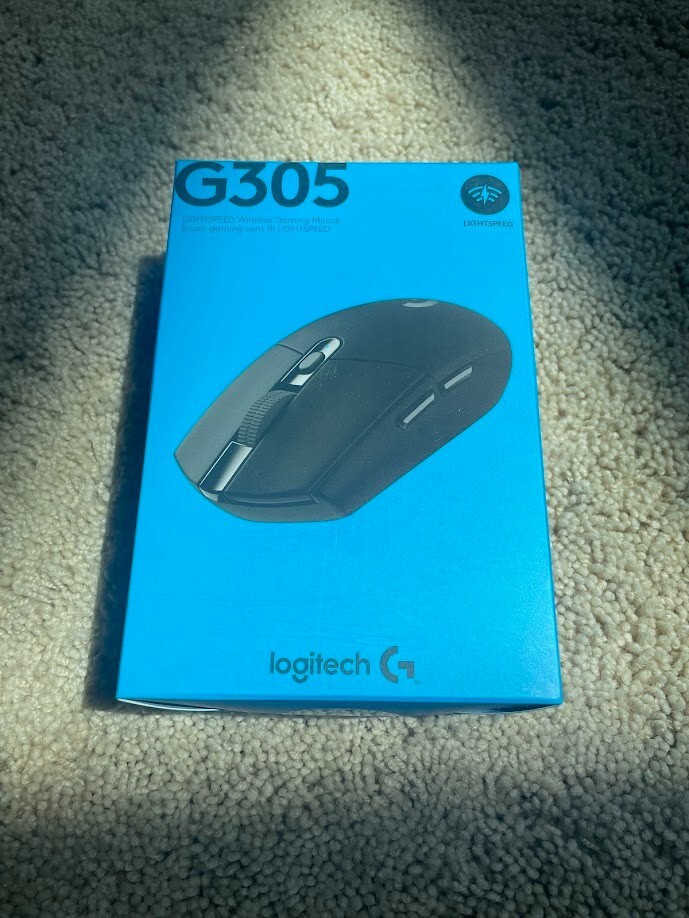 New/Sealed. Logitech G305 LIGHTSPEED Wireless Gaming Mouse, Hero 12K Sensor
