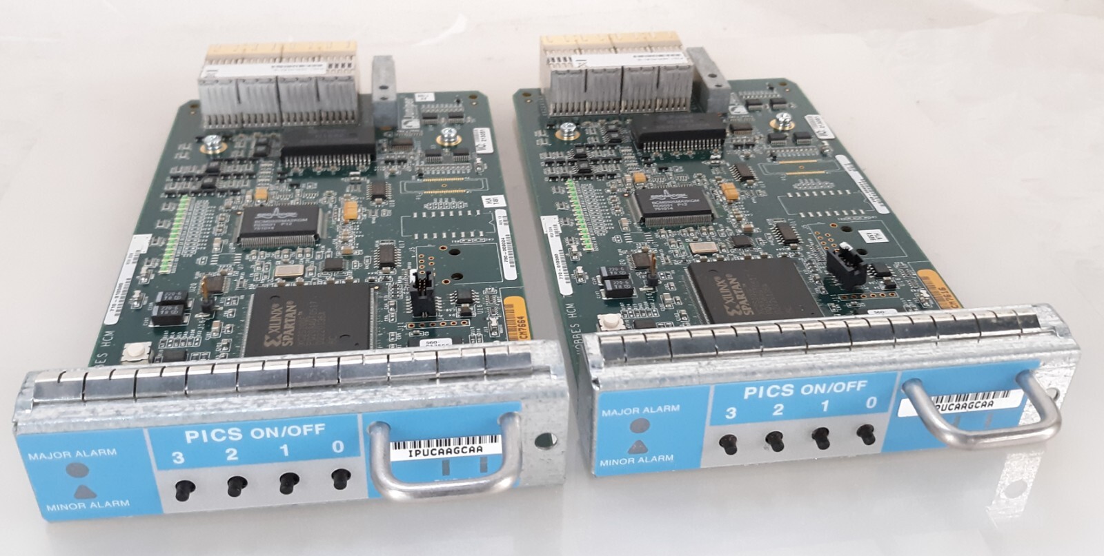 Pair of Juniper HCM-M10I-S IPUCAAGCAA Control Processor Module
