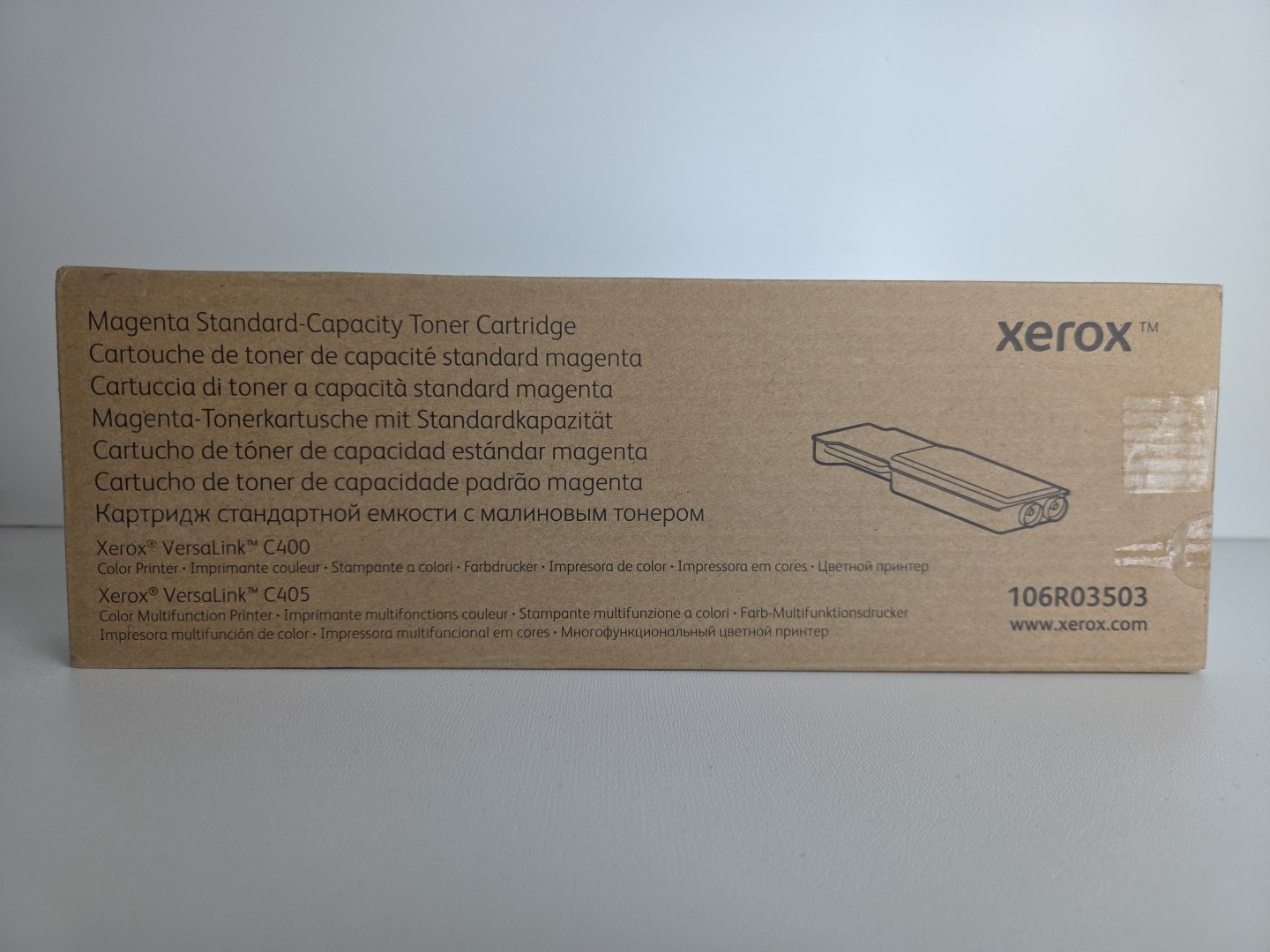 NEW OEM - XEROX 106R03503 Standard Capacity MAGENTA Toner for C400 C405 - SEALED