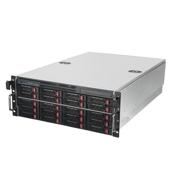 SilverStone RM43-320-RS 4U 20-bay 2.5" / 3.5" HDD / SSD Rackmount Storage Server
