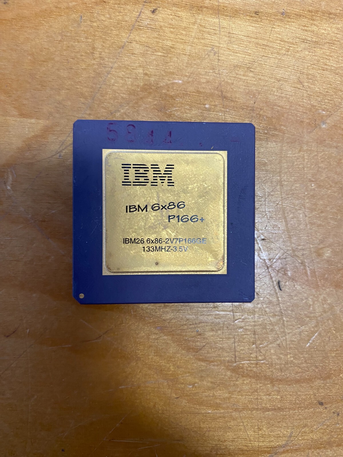 vintage   IBM6X86 P166+ IBM26 6X86-2V7P166GE 133MHZ-3.5V gold/warranty