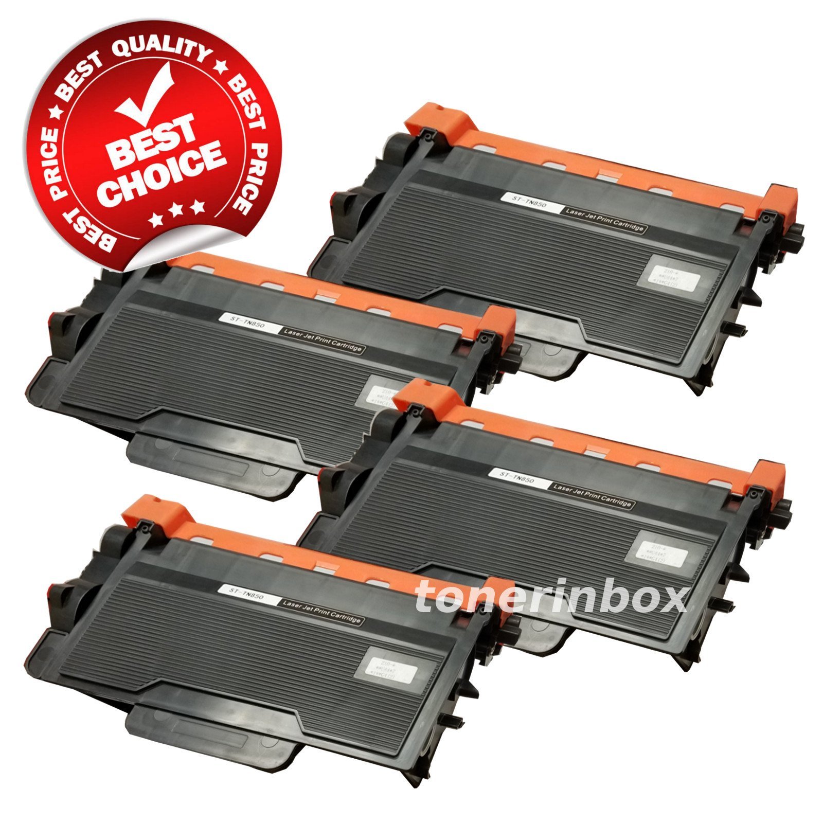 4PK High Yield TN850 Toner Cartridge For Bro TN820 HL-L6200DW MFC-L5800DW