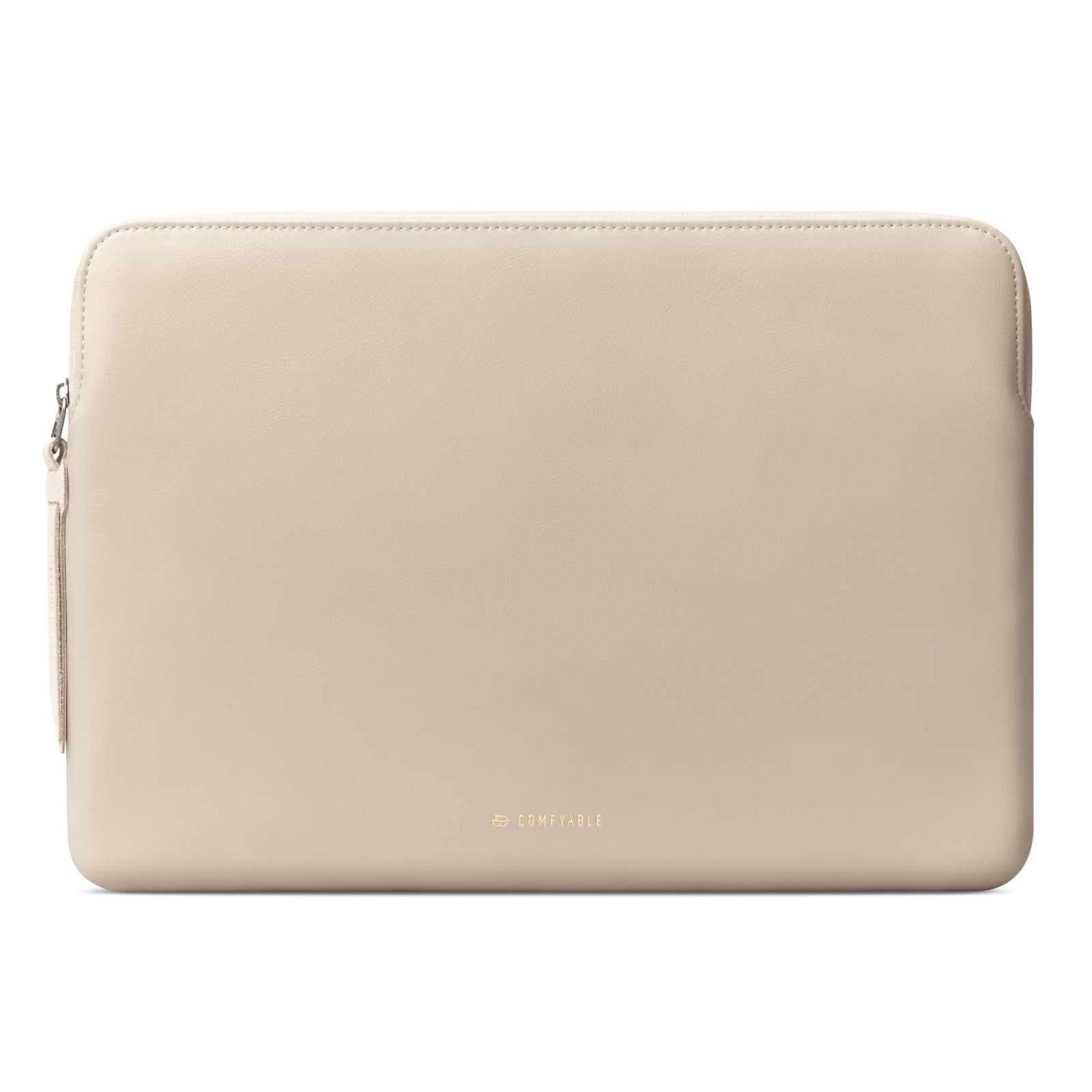 Comfyable Slim Laptop Sleeve for 13in 14in MacBook Air Pro Dark Beige