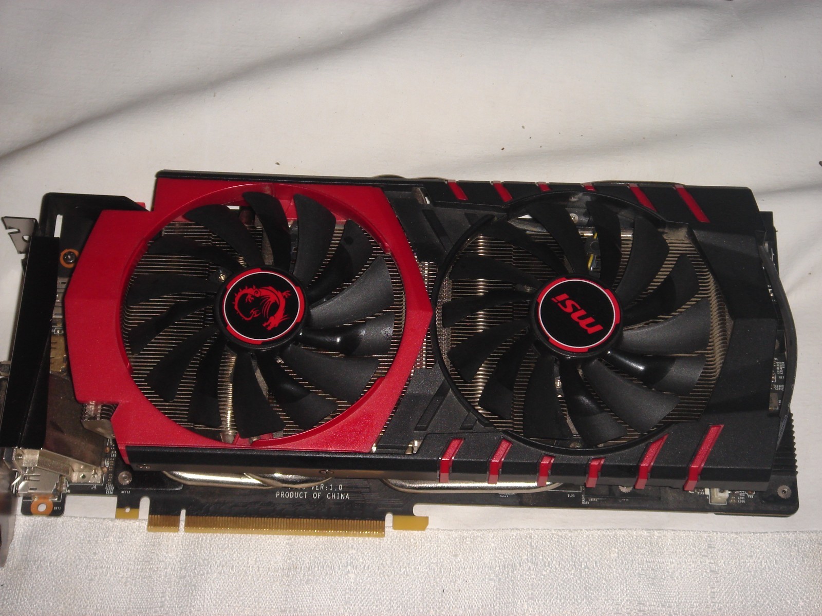 MSI NVIDIA GeForce GTX 980 Ti 6GB GDDR5 Graphics Card (V323 V1.0)
