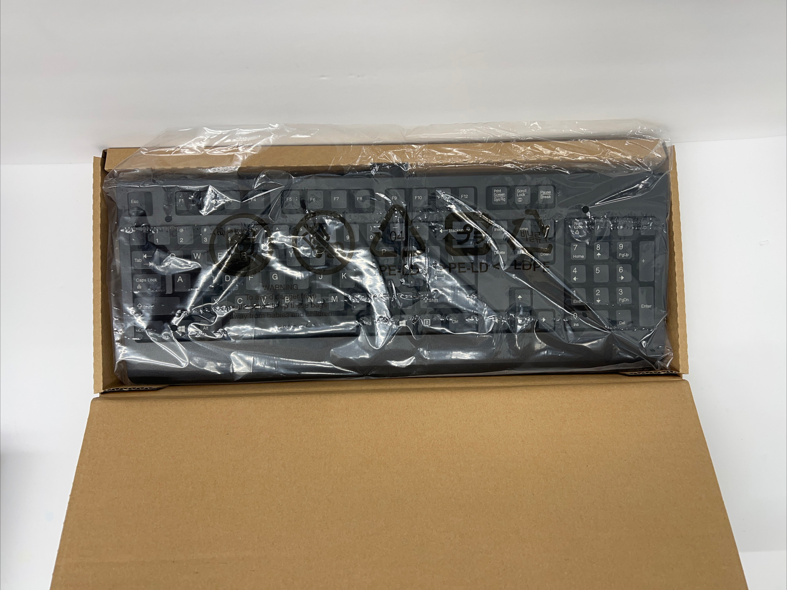 Lenovo SK-8827 External USB Wired Keyboard Full Width-  New Condition