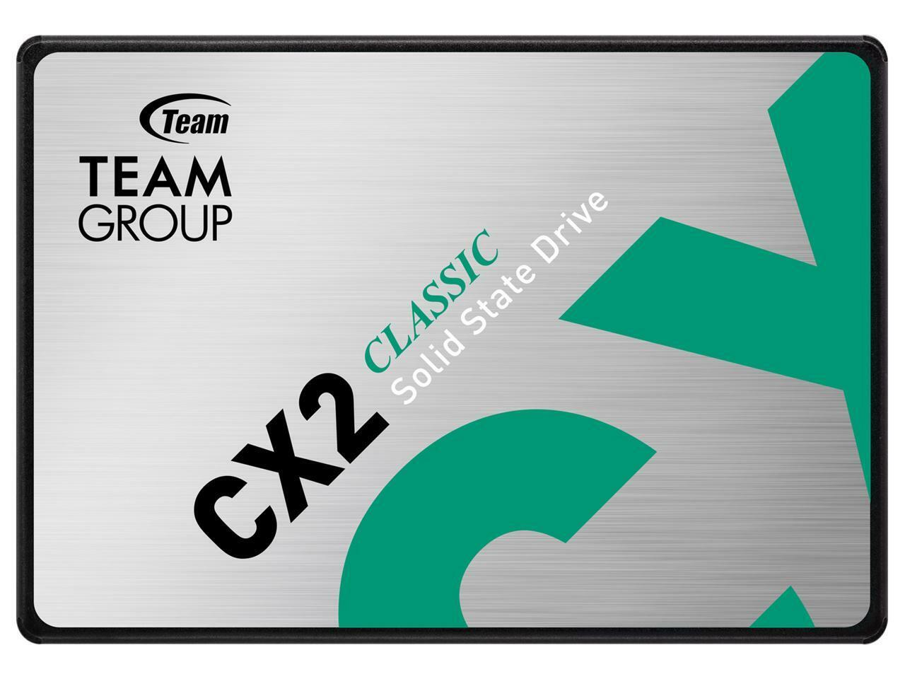 Team Group CX2 2.5" 2TB SATA III 3D TLC Internal Solid State Drive (SSD) T253X60