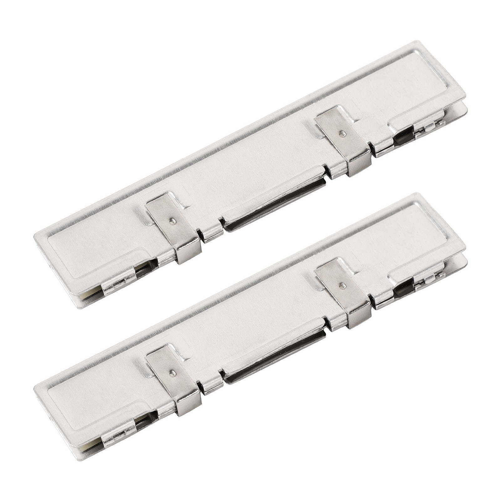 2 Pcs Silver Tone Aluminum Memory Heatsink DDR Shim Cooler Heat Spreader