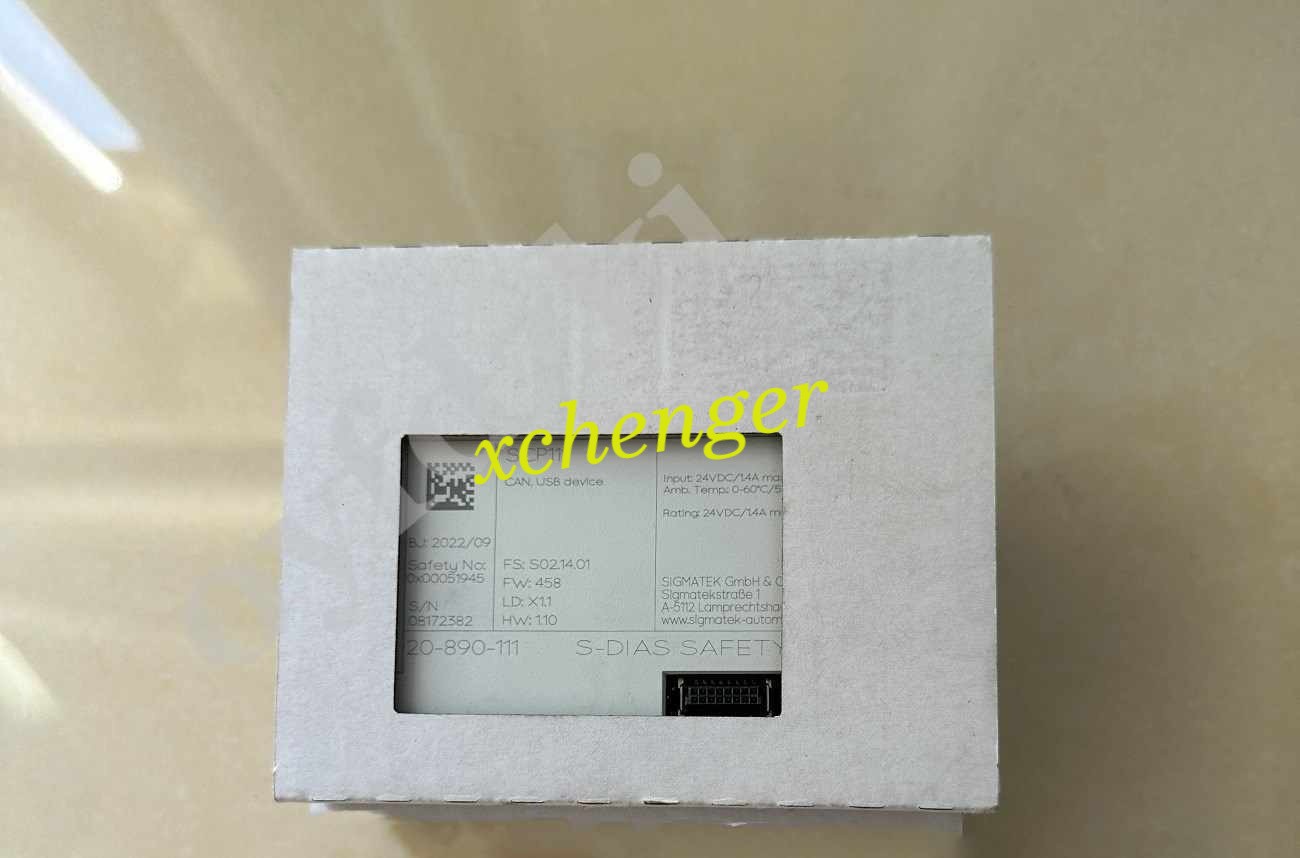 1PCS SIGMATEK SCP111 20-890-111 module new via FedEx or DHL