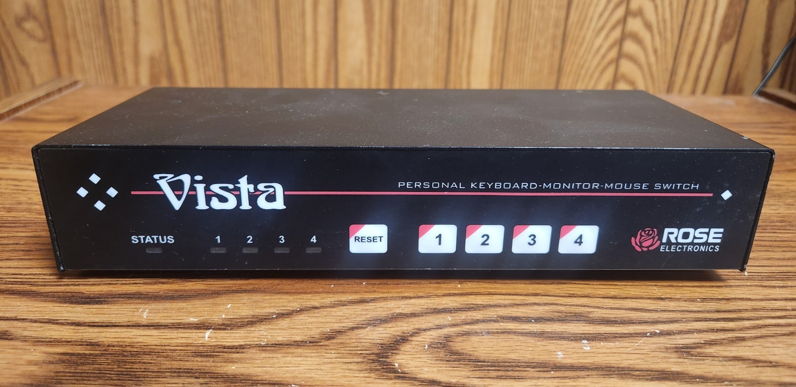 ROSE Vista KVM-4UPH Keyboard Monitor Mouse Switch