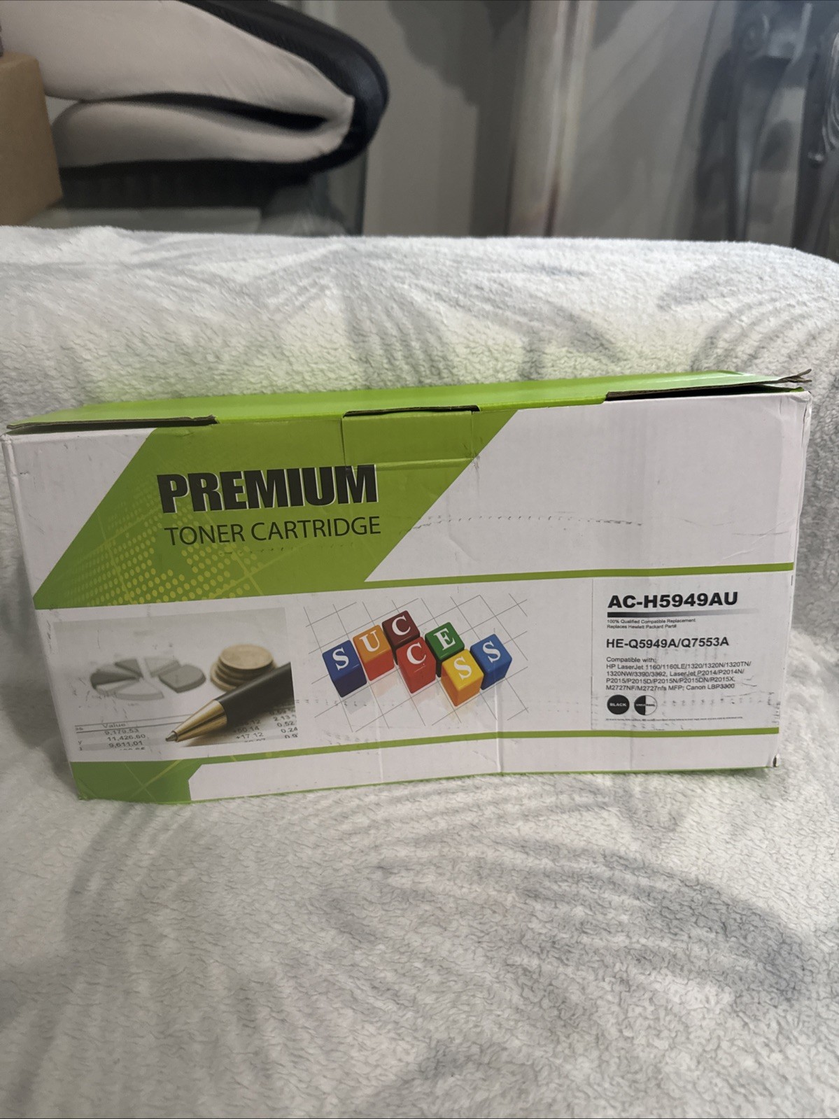 Premium Toner Cartridge Black AC-H5949AU, HE-Q5949A/Q7553A