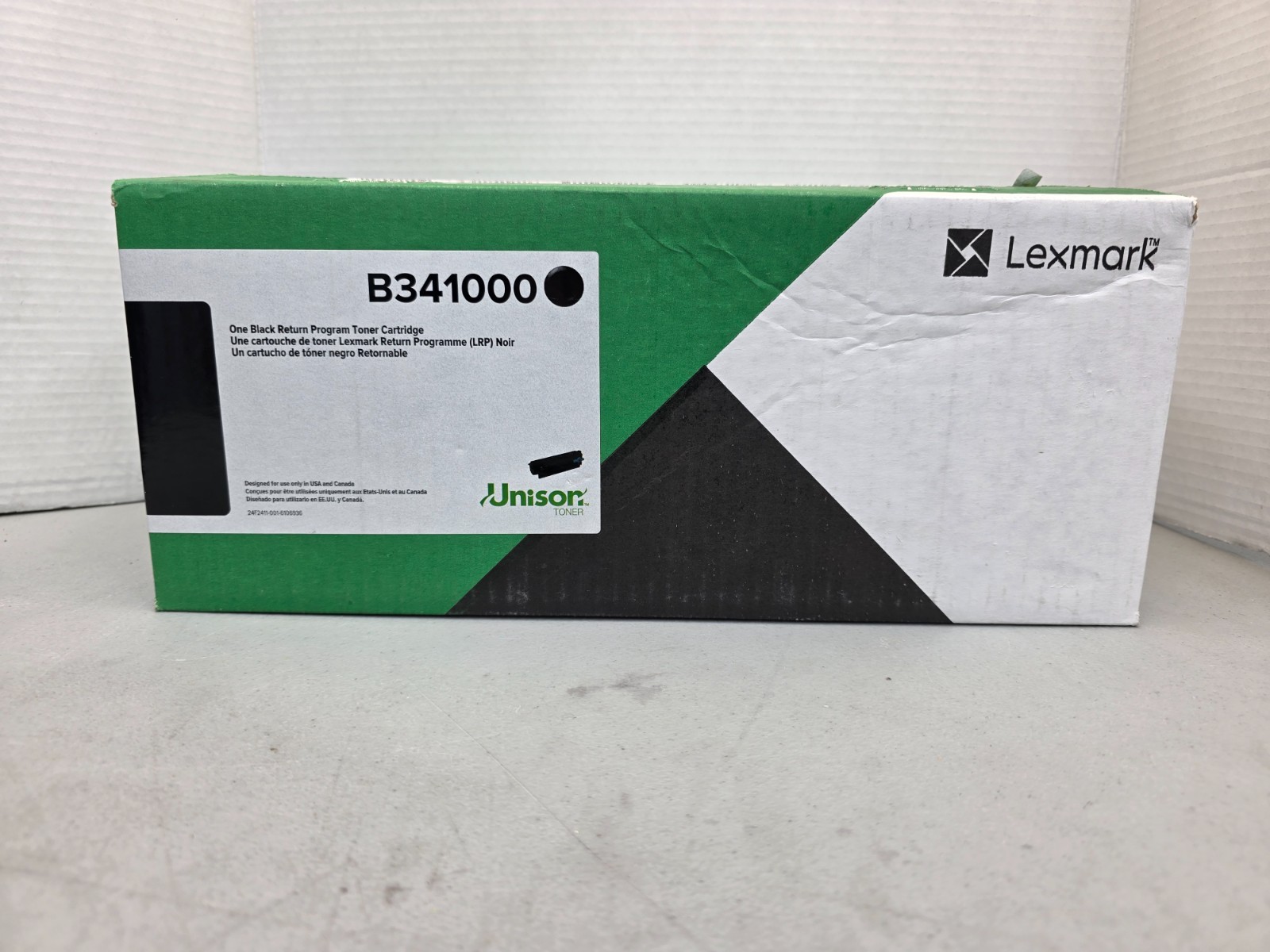 B341000 New Genuine Lexmark Black Toner Cartridge B3340 B3442 MB3442 series