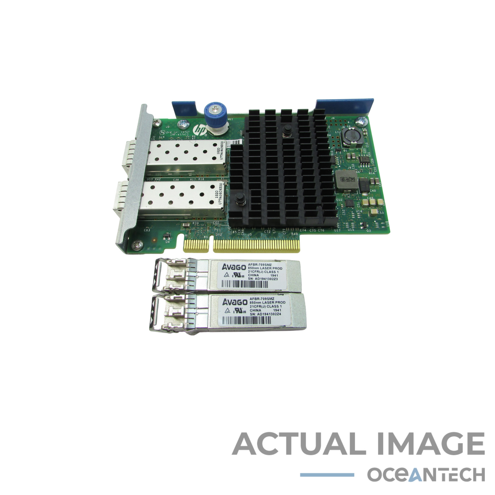 HP 560FLR-SFP 669281-001 Intel 82599 10Gb 2-PORT FlexibleLOM Card w/2 SFP