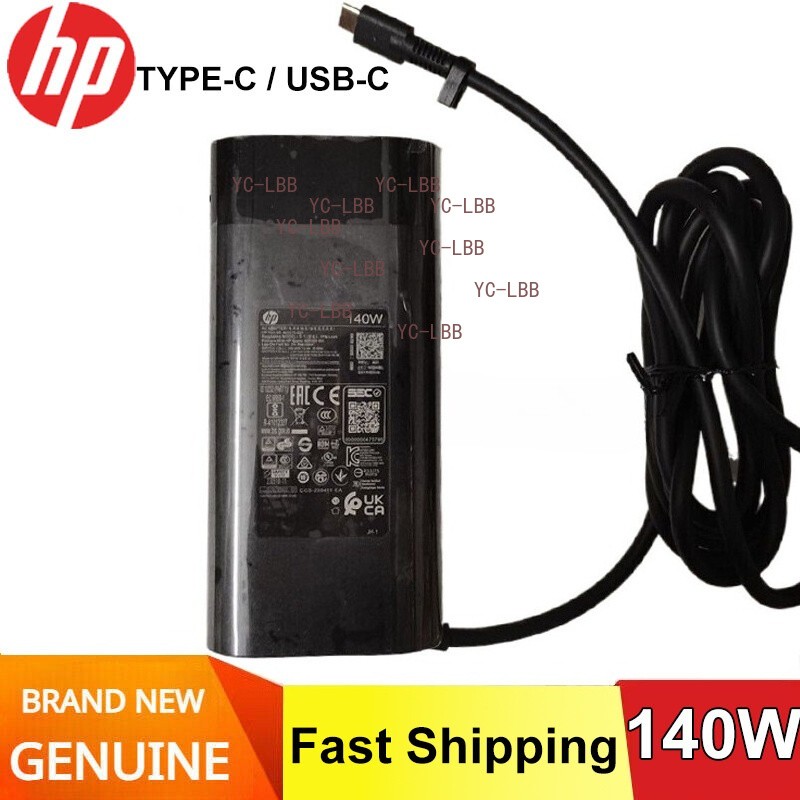 Genuine HP SPECTRE 2-IN-1 Laptop 16-aa0023dx 28V 5A 140W USBC Charger N22270-001