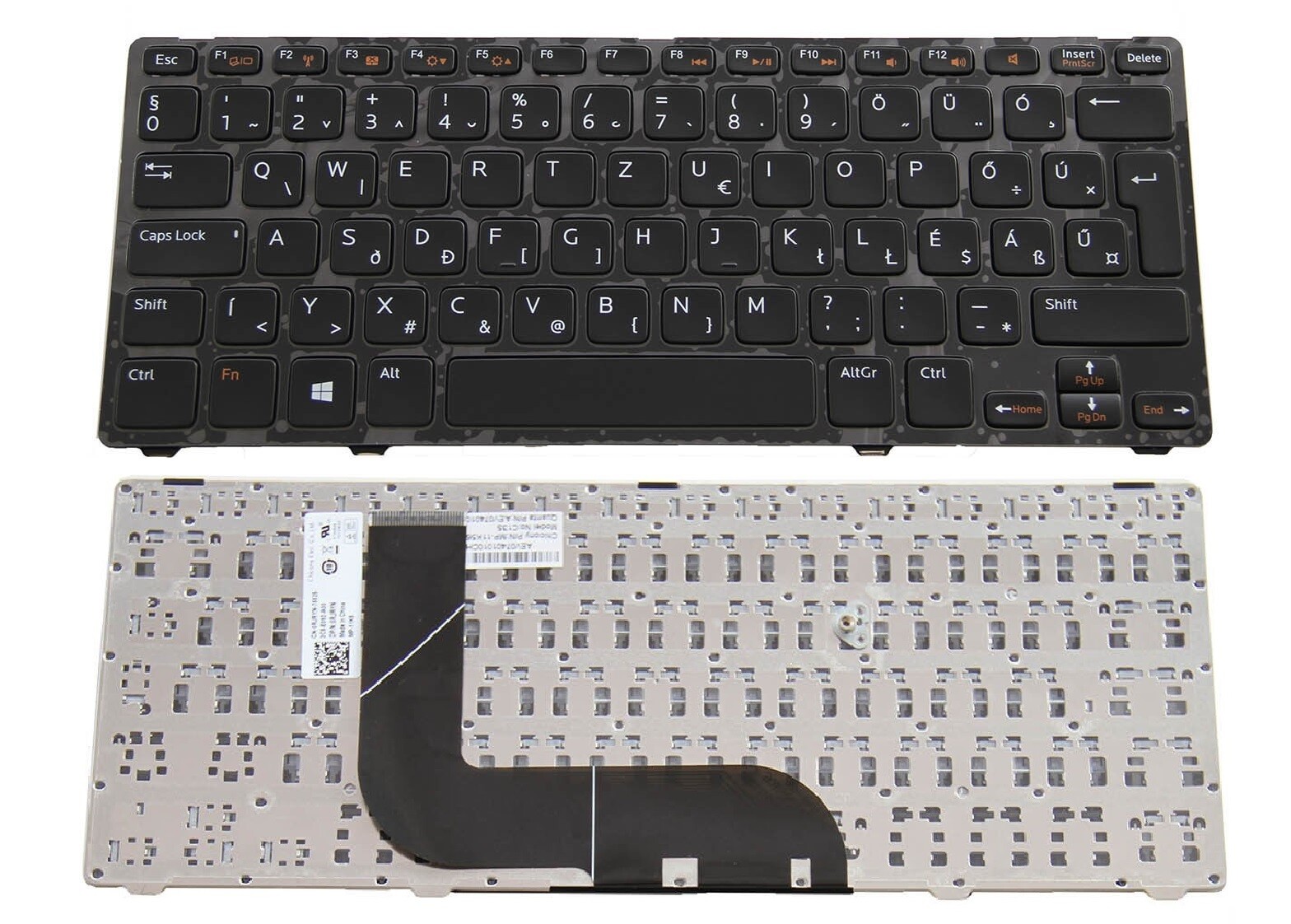 New Genuine HUNGARIAN keyboard Dell Inspiron 14Z 5423 13Z 5323 1618l Vostro 3360