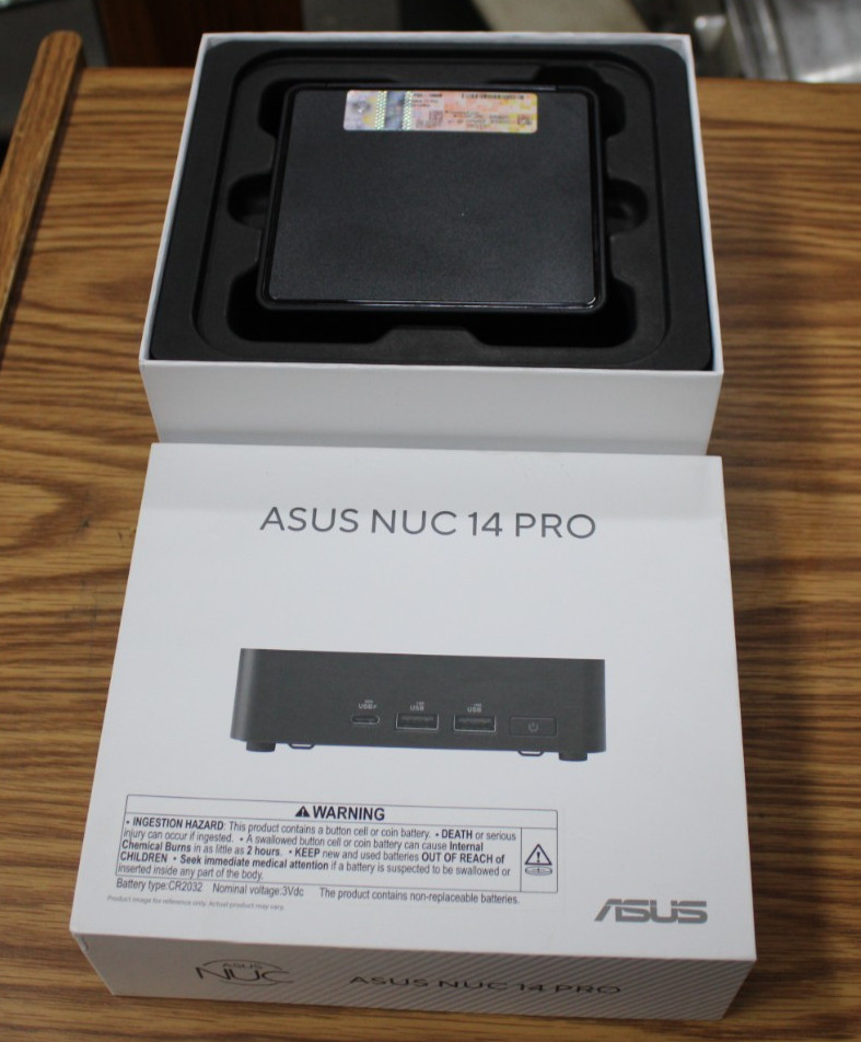 New Asus NUC 14 Pro RNUC14RVKI30000UI Barebones Core 3
