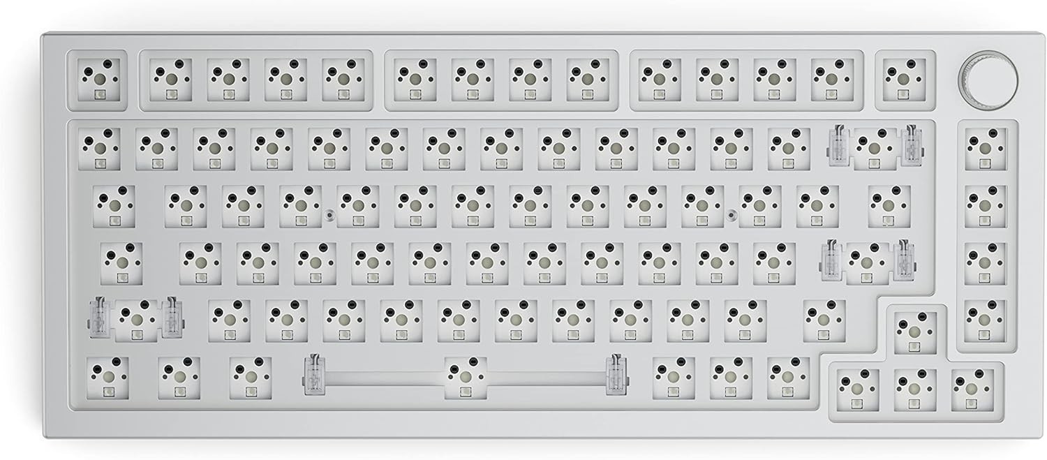 Glorious Gaming GMMK PRO 75% Barebones Gaming Keyboard - White (FRAME ONLY)™
