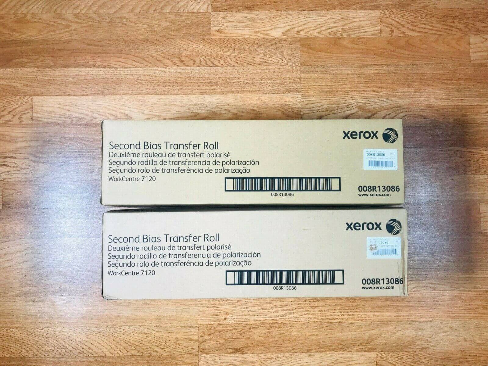 Lot of 2 Genuine Xerox 008R13086 Transfer Roll WorkCentre 7120 - Same Day Ship