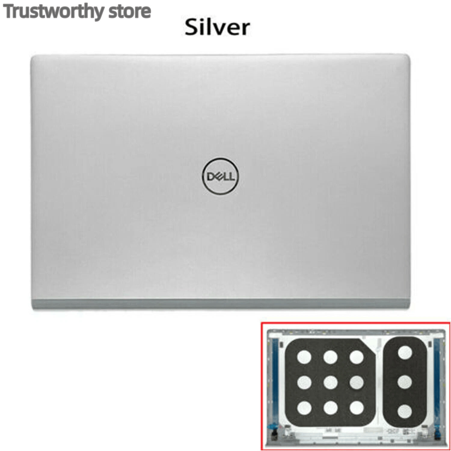 New For Dell Inspiron 14 5401 5402 5405 Lcd Back Cover / Bezel / Hinges 0WK1KG