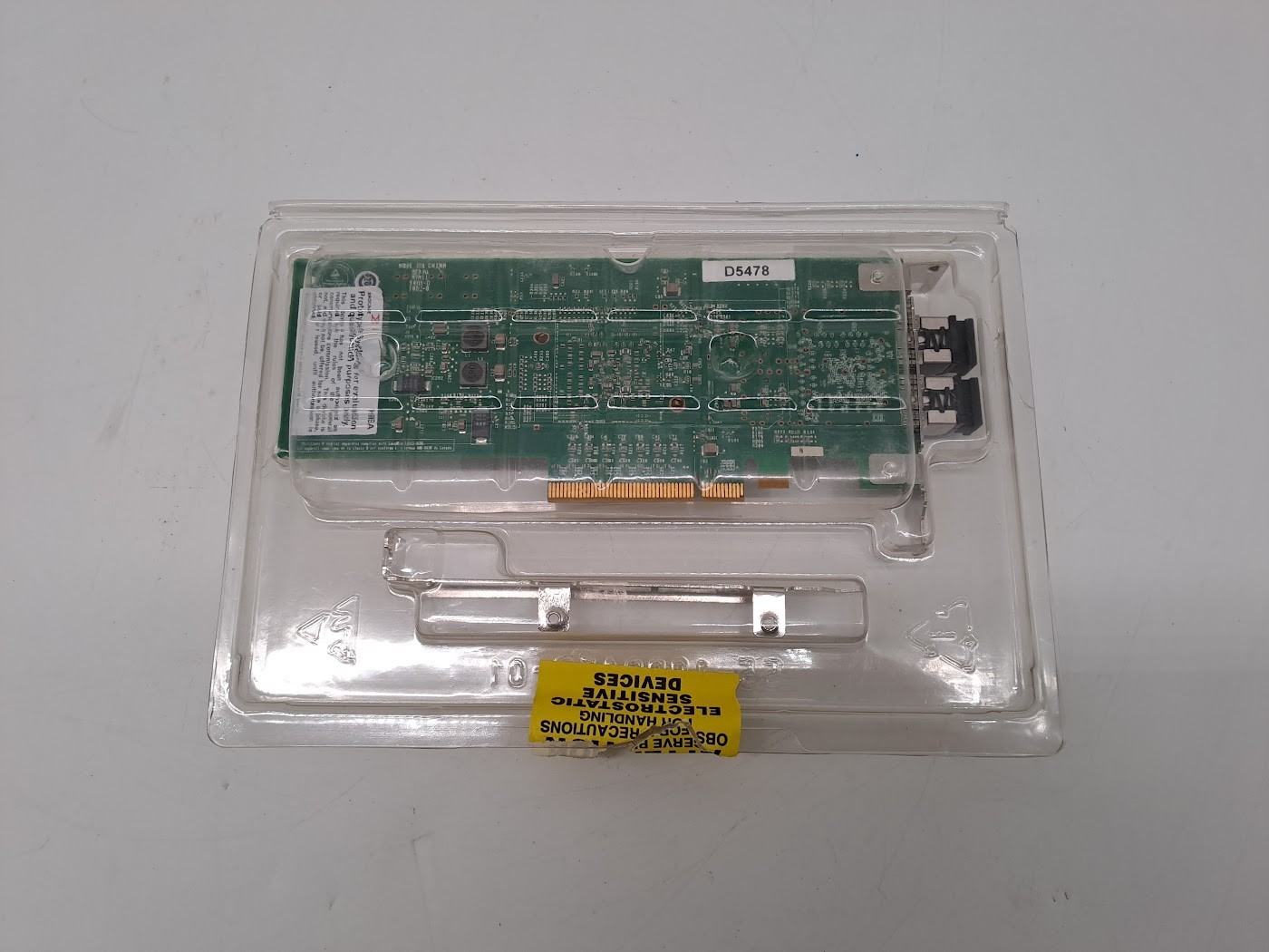 Brocade PCI Express 80-1001133-01 Dual Port Fiber SFp