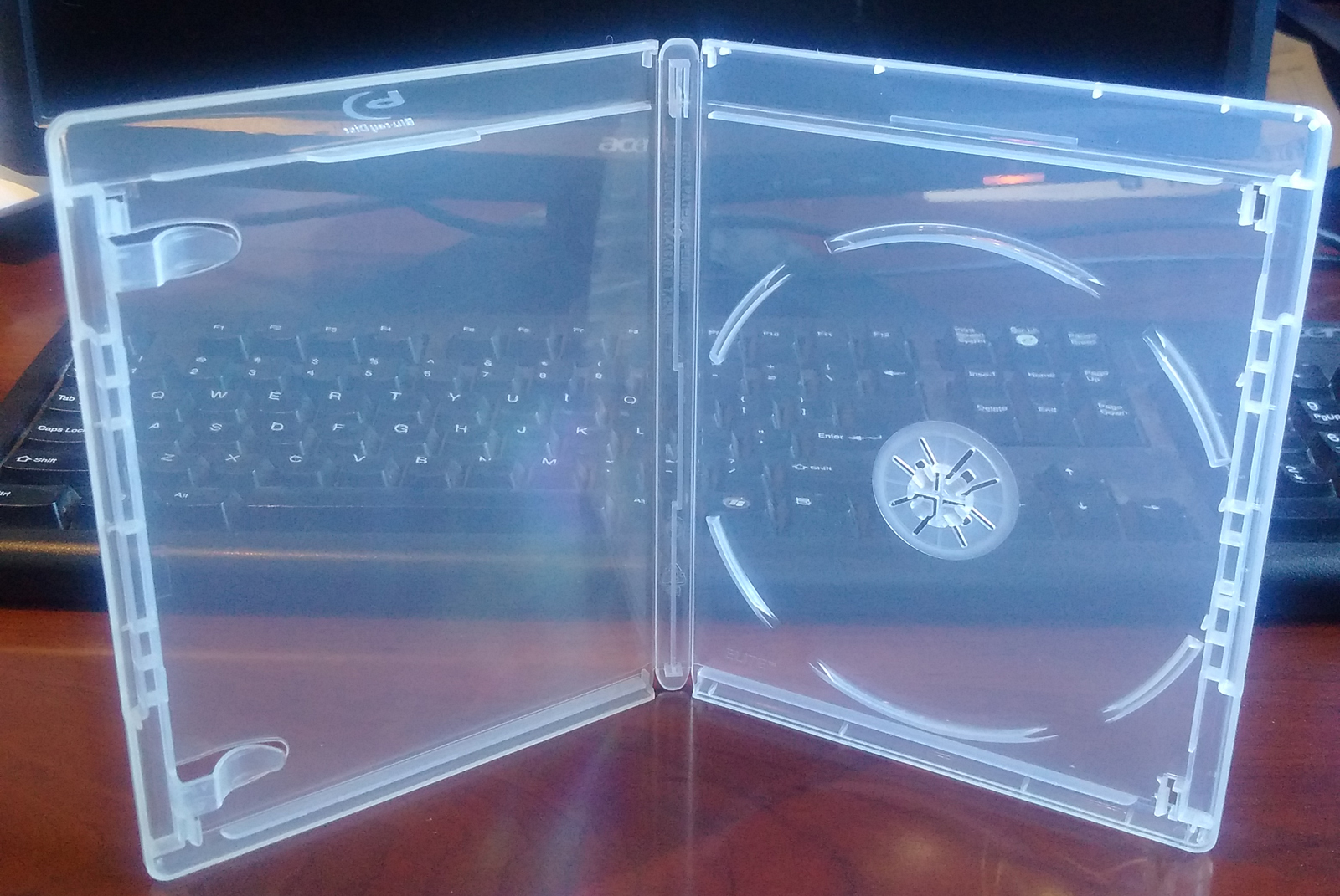 New 60 Pk CLEAR 12.5 mm VIVA ELITE Blu-Ray Case Single 1 Disc Storage Holder
