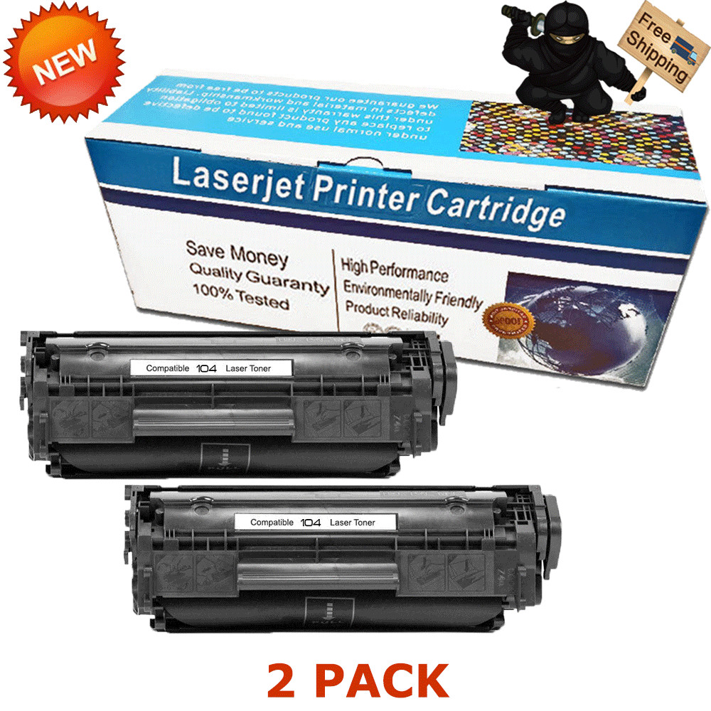 2 PK C104 FX10 Toner For Canon 104 ImageClass MF4350D MF4150 D420 D480 MF4370dn