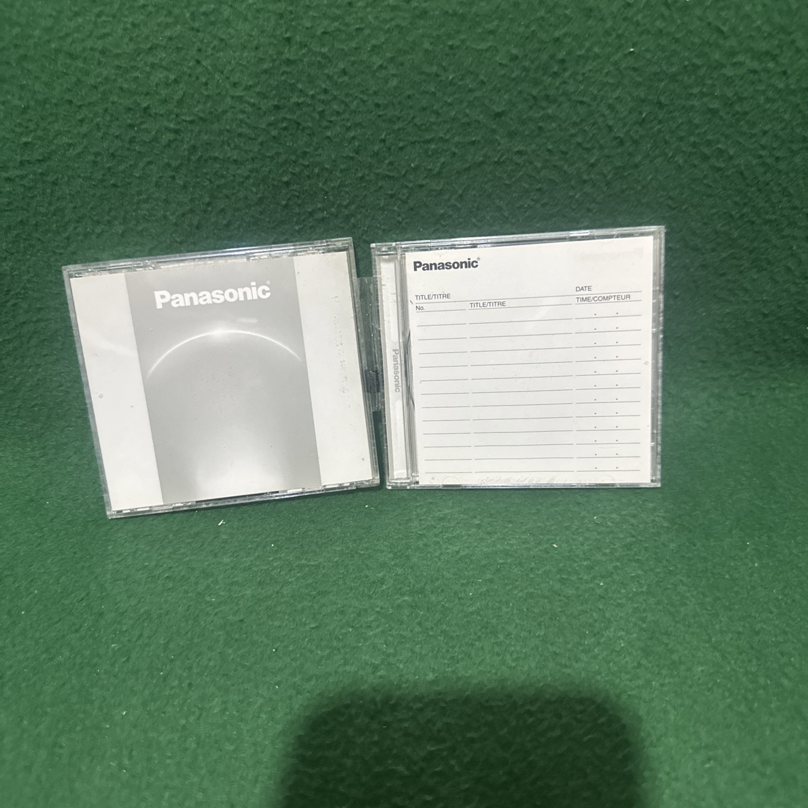 PANASONIC DVD-R FOR DVD CAMCORDERS 30 MIN 1.4 GB  Not Sealed Lot of 2