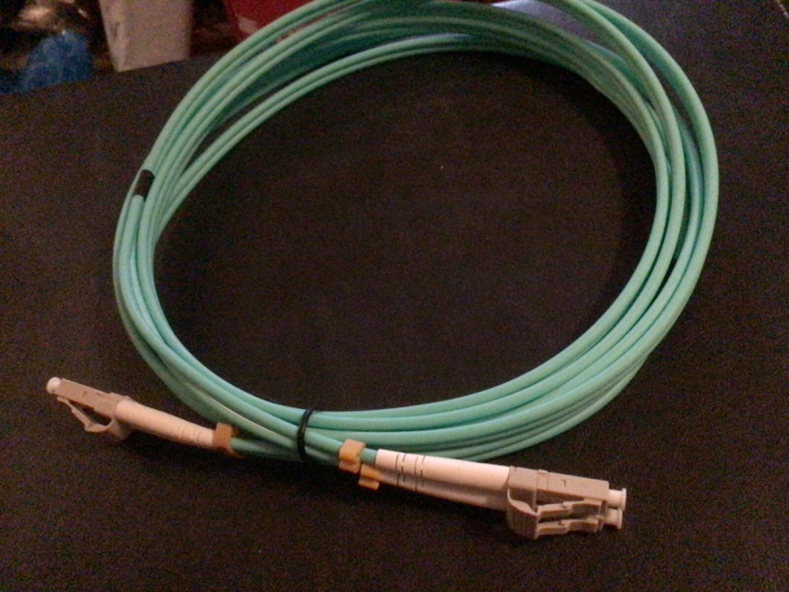 Five x OM3 LC/PC Fiber Optic Patch Cable Multimode Duplex 50/125 LC PC 3.0mm 3M