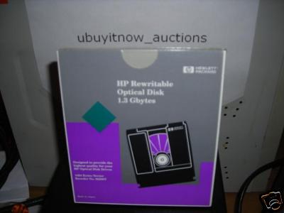 NEW HP 92280T R/W 1.3GB MO 5.25" Magneto Optical Disk Rewritable Read Write