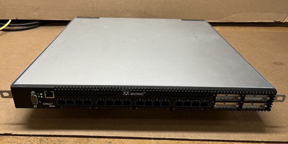 QLogic SANbox 5600 SB5602Q-20A B 5602 16-Port Fibre Switch 31422-07 C 31422-07C