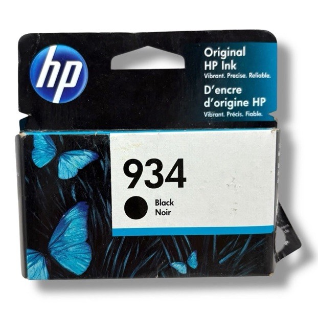 NEW Genuine HP 934 Black Standard Capacity Ink Cartridge Exp. 04/2023