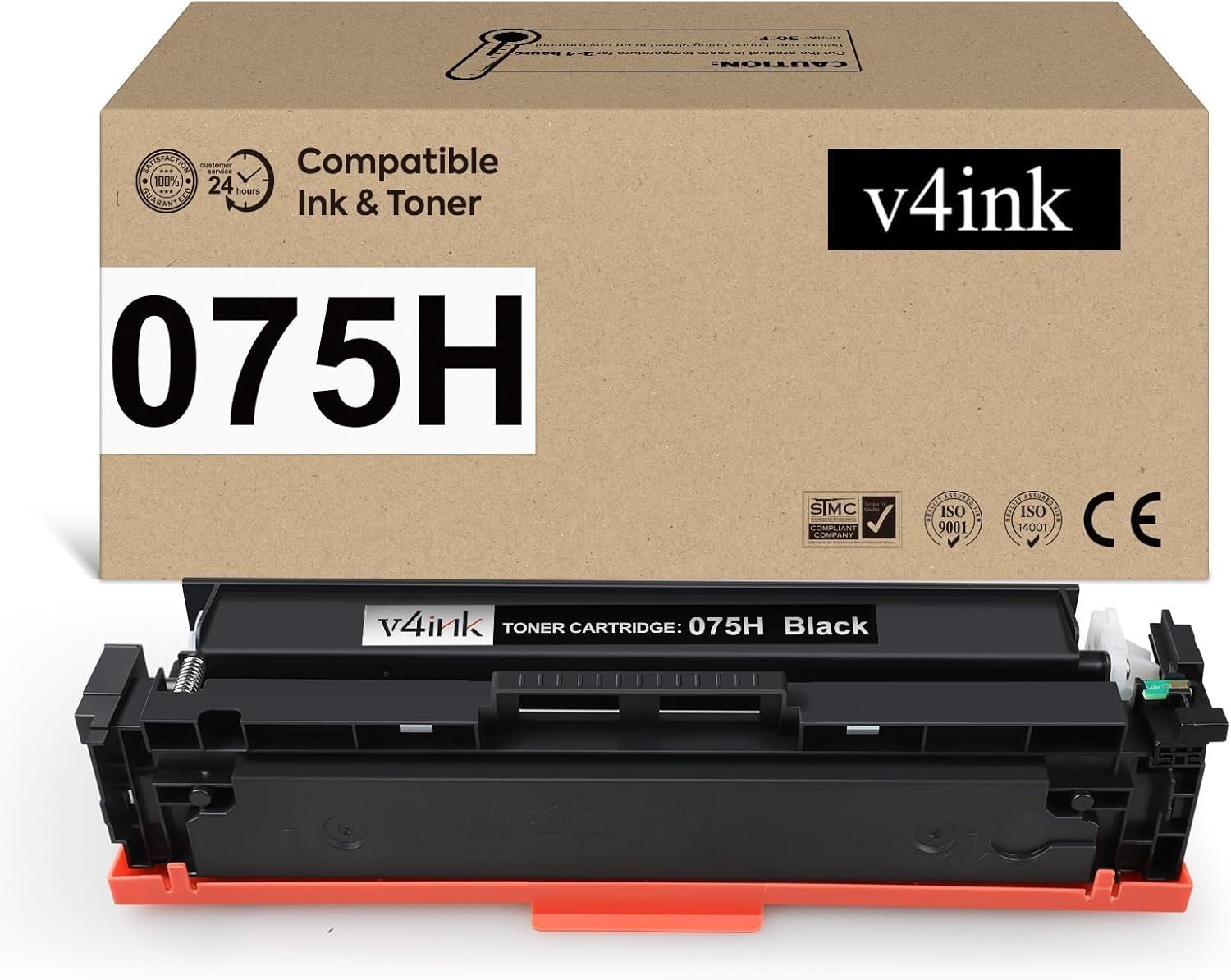 075/075H Black Toner Cartridge Replacement for Canon 075 – 1-Pack