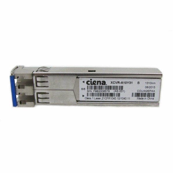 Ciena XCVR-A10Y31 | SFP Transceiver 100M/1GIG LC Connector 10 KM