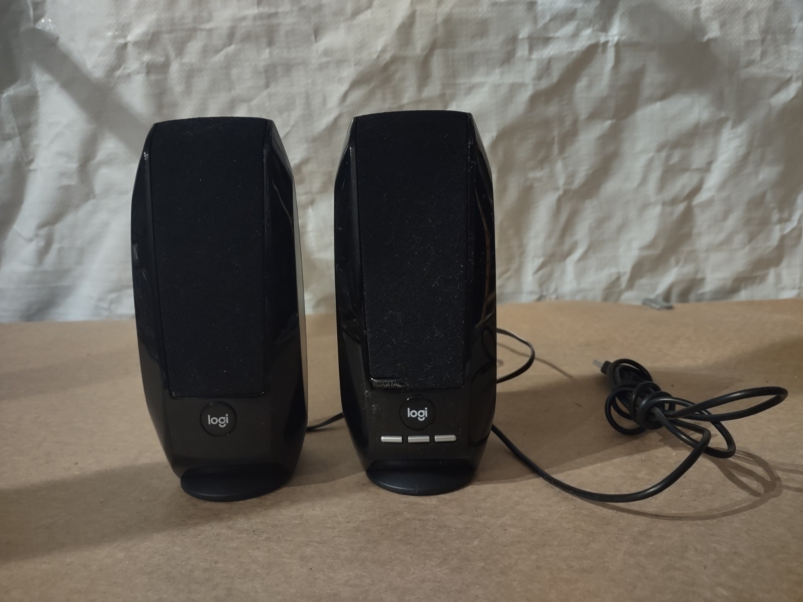 Logi Wired Digital S150 Desktop USB Speakers  