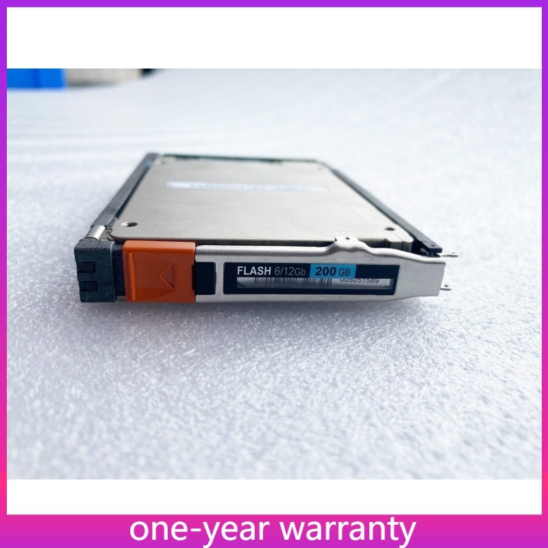 1PCS D3 2S12FX 200 EMC D3-2S12FX-200 005051589 005051585 200GB SAS SSD Hard Dri