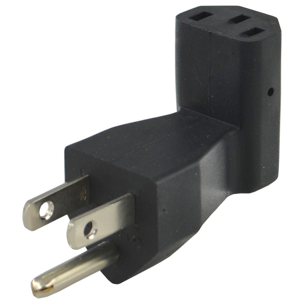 Conntek 30010 U.S 3 Prong 5-15P Plug to IEC C13 125-Volt Adapter