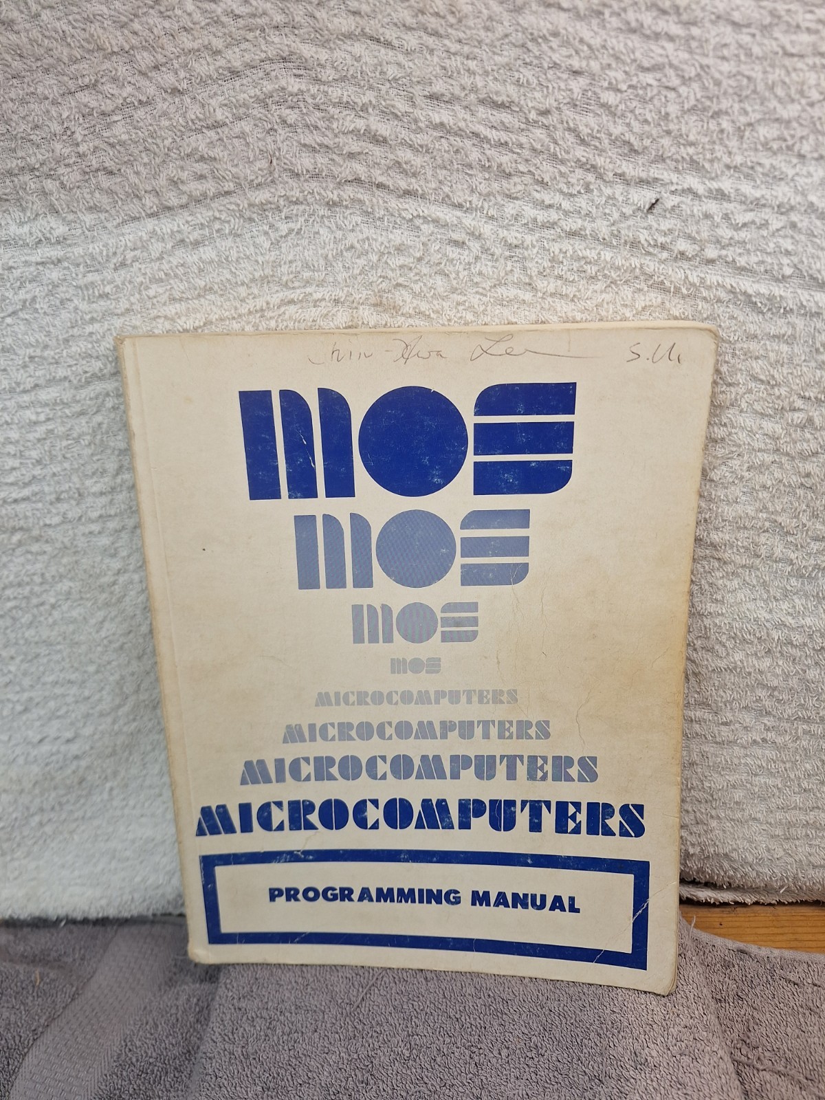 Vintage 1976 MOS Technology MCS6500 Microcomputer Programming Manual 6500-50A