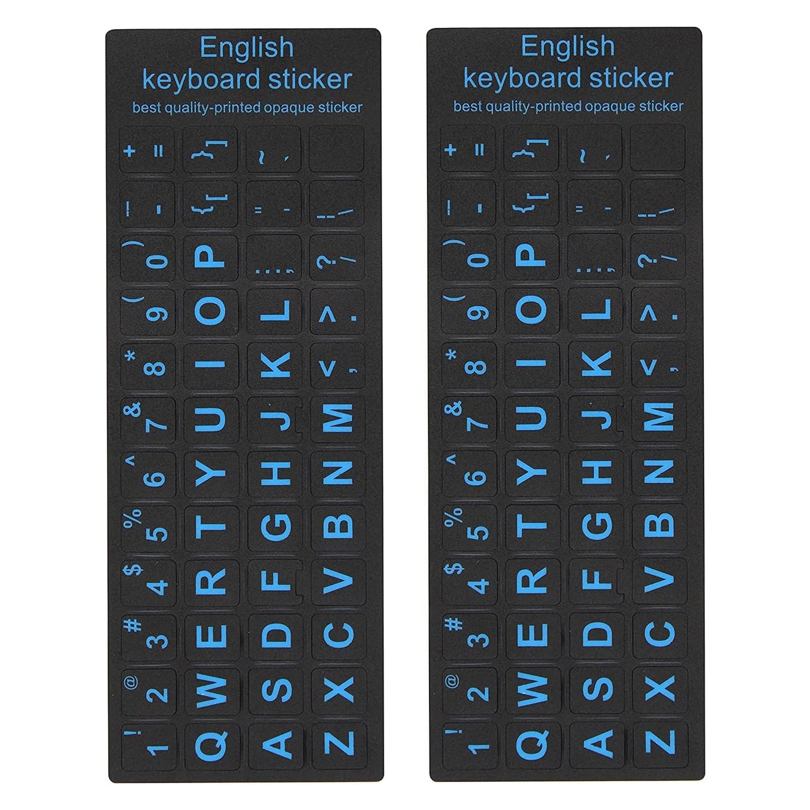 Character Keyboard Stickers 2-Pack | For Laptops, Desktops and Mac Devices