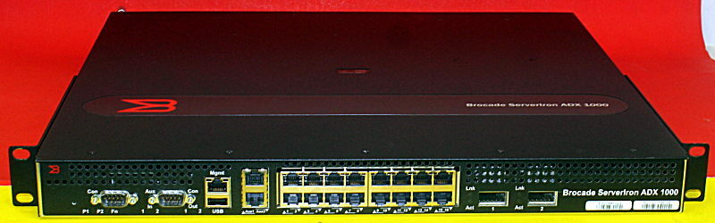 Brocade ServerIron ADX 1000 SI-1216-4-SSL-PREM 80-1003586-06 Dual RPS9 AC SI1000