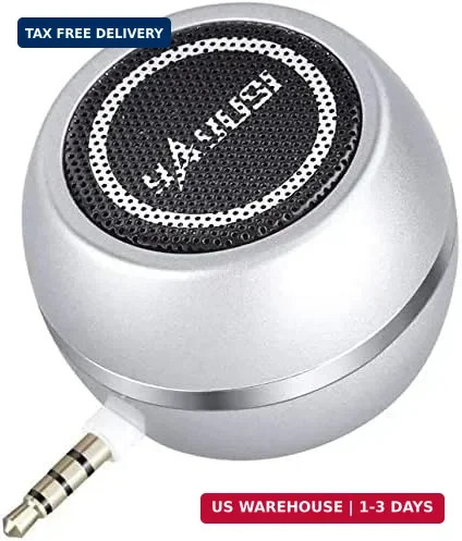 Mini Portable Speaker with 3.5mm Plug, 3W Mobile Phone Line-in Speaker